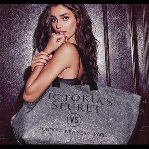 Victoria’s Secret Sparkly Overnight Bag